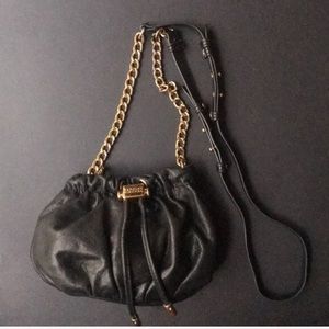 Badgley Mischka Little Melanie Ruched Shoulder Bag